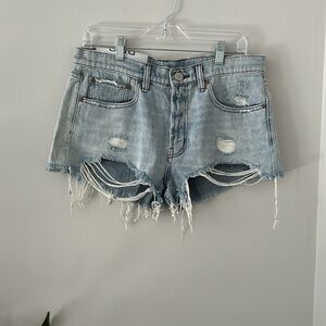 BDG urban outfitters micro jeans shorts mid rise